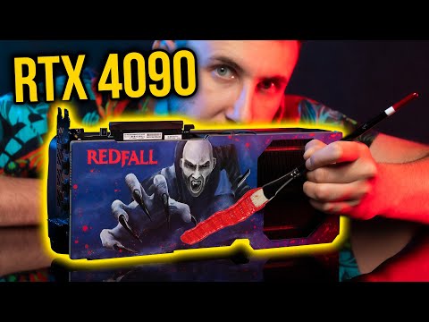 Maluję karty graficzne NVIDIA GeForce RTX 4090, 4080, 4070 w motyw REDFALL! – Custom