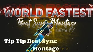 Tip Tip Beat Sync Montage 💦 Aditya YT screenshot 5