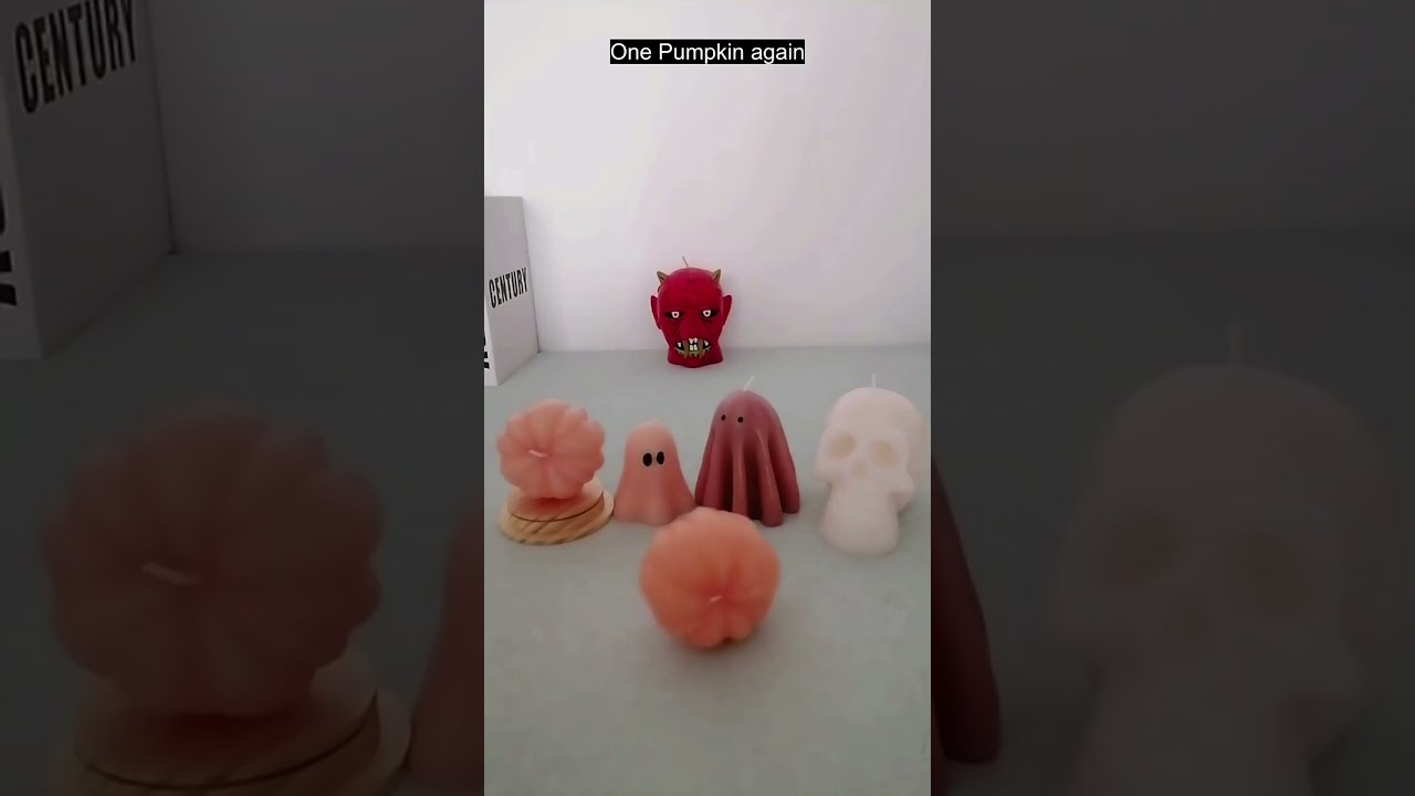 Halloween Pumpkin Scented Candle