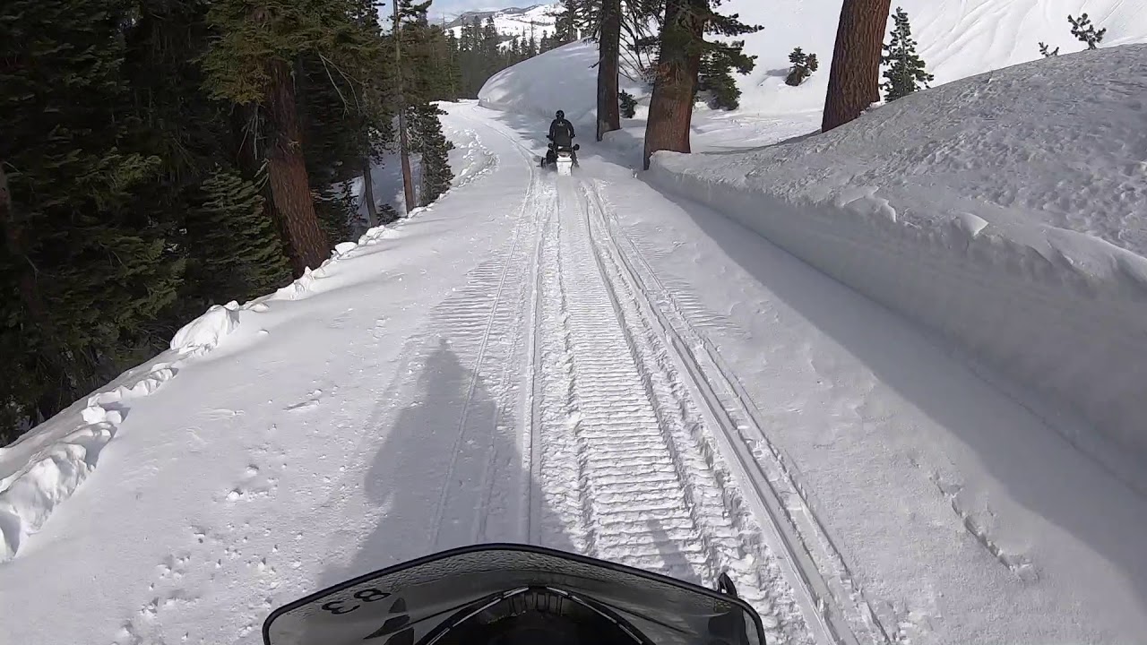 [GoPro Footage] Snowmobiling in South Lake Tahoe YouTube