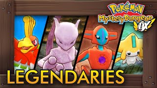 Pokémon Mystery Dungeon: Rescue Team DX - All Legendaries (Boss Battles)