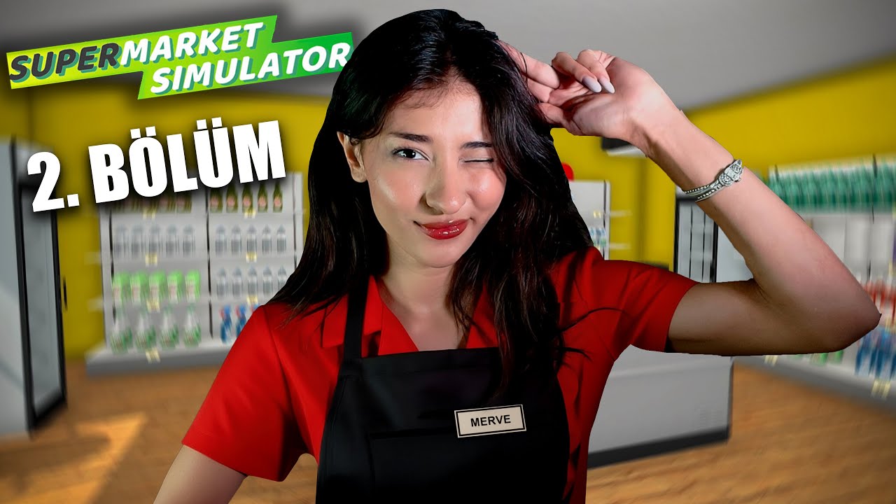 BORÇ BATAĞINDA MARKET YÖNETMEK 🥹 | Supermarket Simulator 2. Bölüm