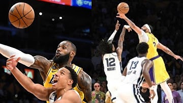 Lakers DEFENSE & TRANSITION PLAYS Round 1 Game 4 VS Grizzlies | 2023 NBA Playoffs