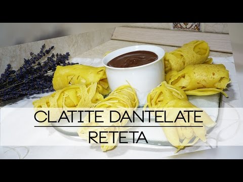 Clatite Dantelate Reteta Youtube