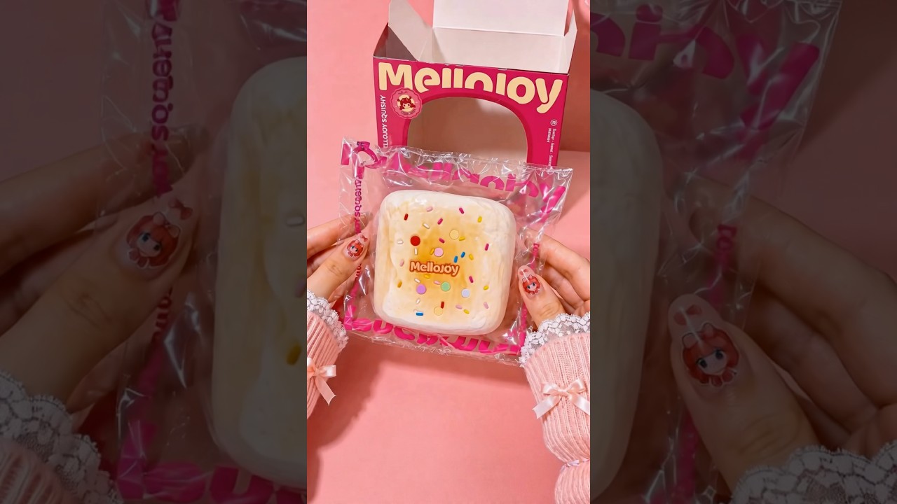 Mellojoy（メロジョイ）のふわふわマシュマロ もちもちもちスクイーズ