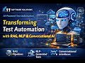 Transforming Test Automation with RAG, NLP &amp; Conversational AI