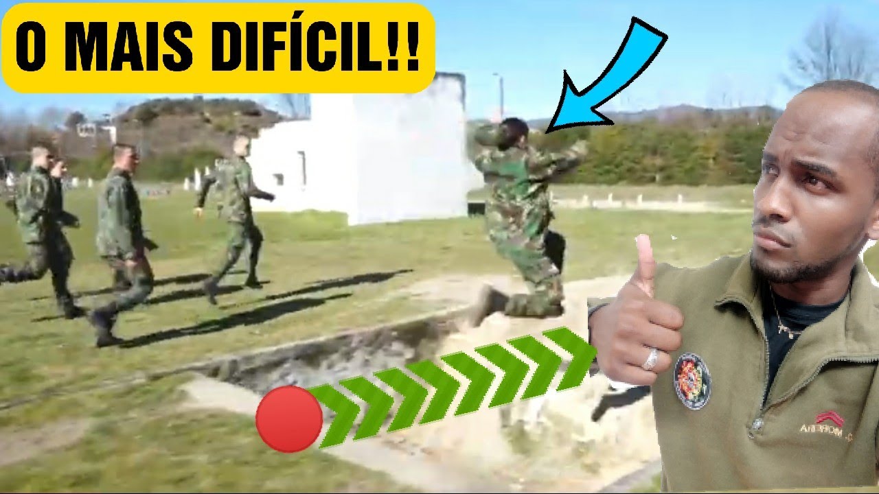 A PISTA DE OBSTÁCULOS QUE TODOS MILITARES FAZEM - YouTube