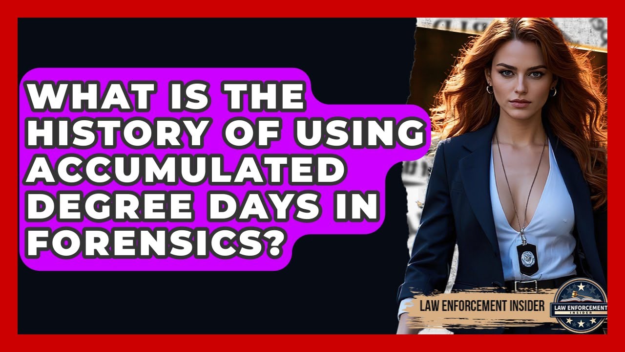 What Is The History Of Using Accumulated Degree Days In Forensics? - Law Enforcement Insider