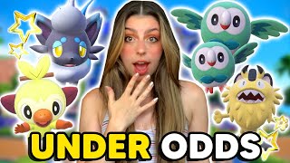 I Found 9 Shiny Pokemon UNDER ODDS