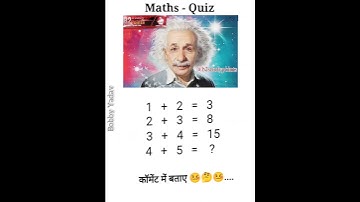 IQ TEST For 🧐Genius Only 😎||#shorts #quiz #mathstricks #iqtest #bobby