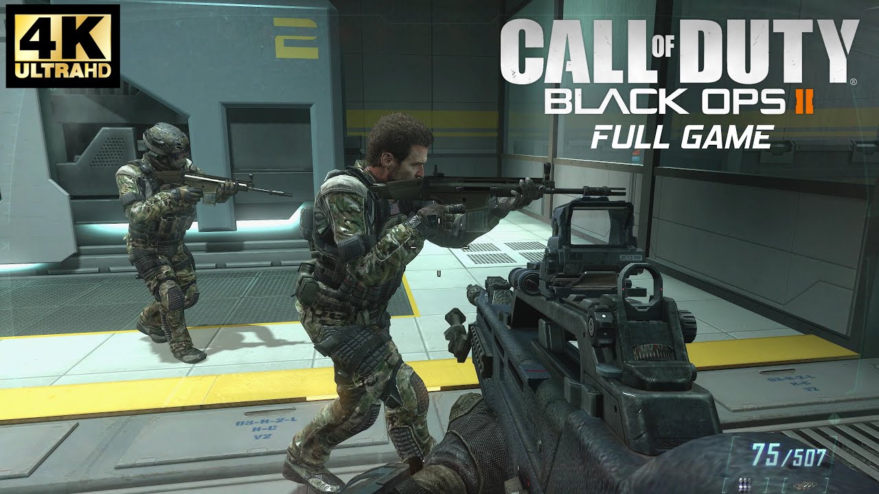 Call Of Duty: Black Ops 2 - Full Campaign - 4K 60 FPS (PC)