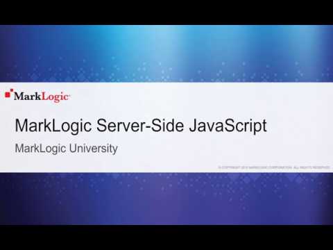 Server-Side JavaScript - YouTube