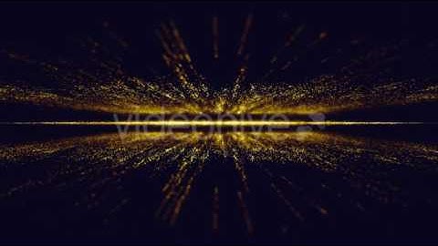 Golden Particles Background Motion Graphics Template