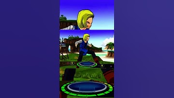 Vegeta (Cell Saga) vs Android 18 | Dragon Ball Z Budokai 3