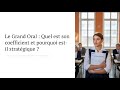 Grand oral 🎤 - Quel est son coefficient et pourquoi est-il stratégique ? - FAQ 2