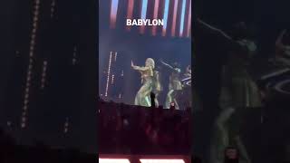 Lady Gaga singing Babylon at the Chromatica Ball
