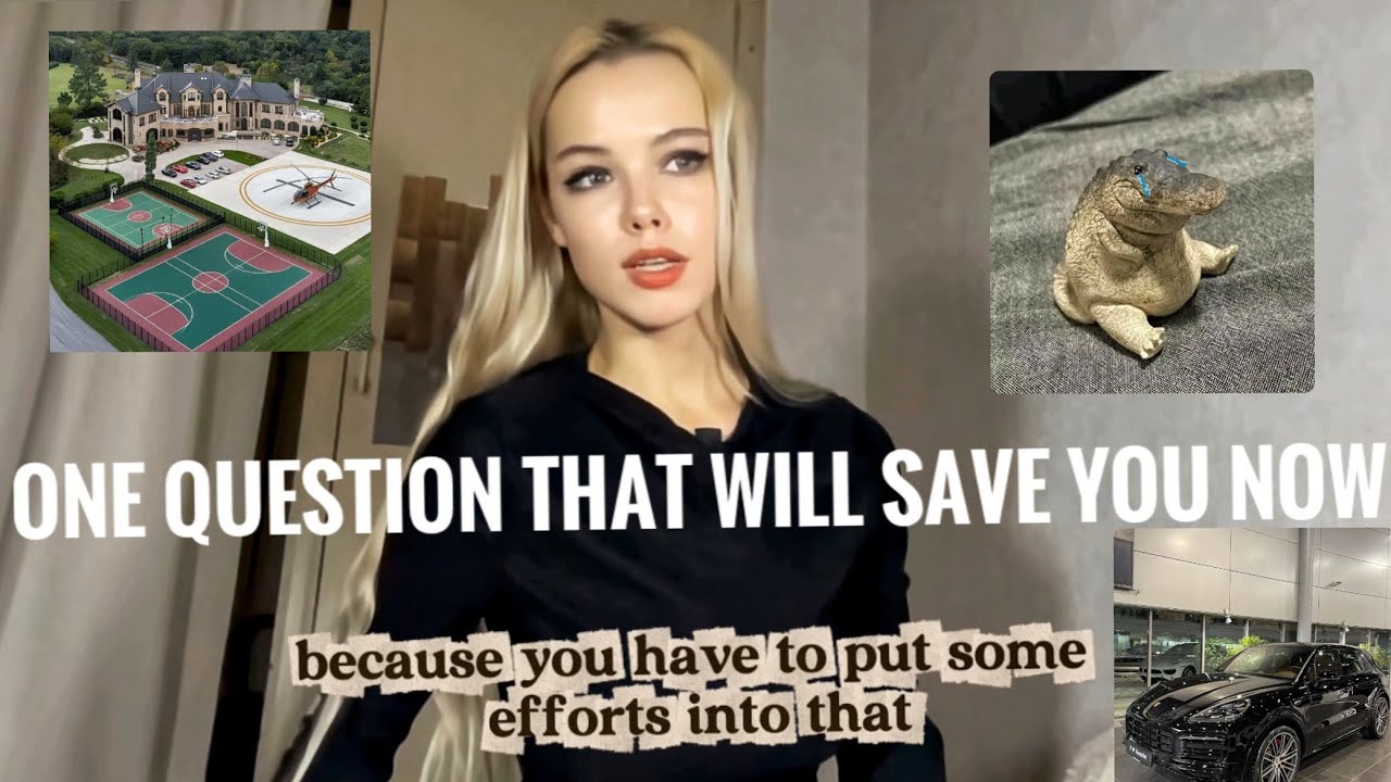 One question that will save your life now. Every little effort counts. 