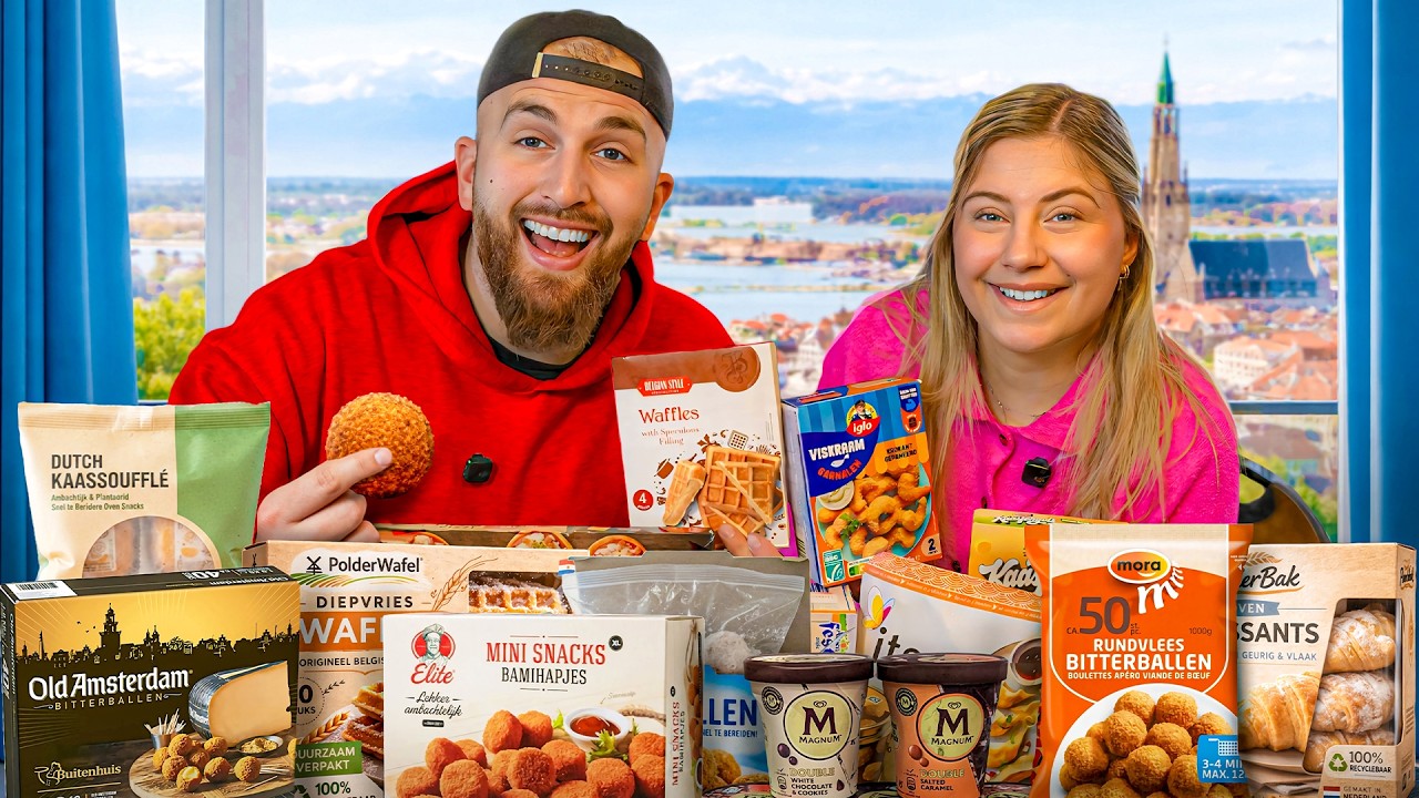 Wij Kochten Alle DIepvries Snacks van de Supermarkt!