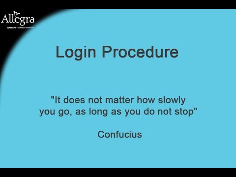 01a Login Procedure