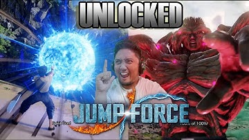 How to UNLOCK all Characters in JUMP FORCE PS4 / All Character Gameplay