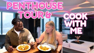 PENTHOUSE tour! &amp; COOK with me | Lucy Flight