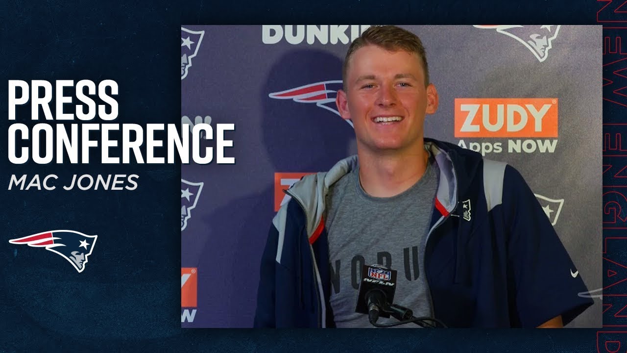 Mac Jones It starts with me Press Conference (New England Patriots