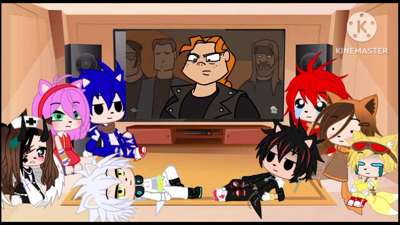 Реакция Соника и его друзей на Metal family (7-8 серии)