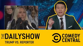 Trump Vs. Reporter | The Daily Show | Comedy Central Africa