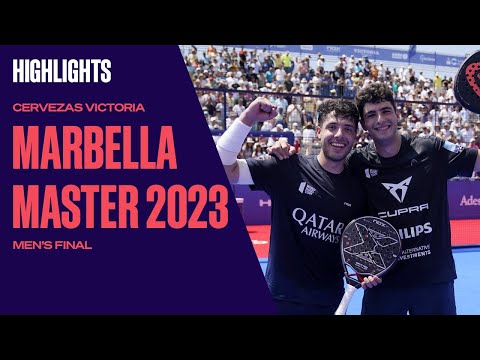 Highlights Men's Final Tapia/Coello vs Momo/Sanyo Cervezas Victoria Marbella Master