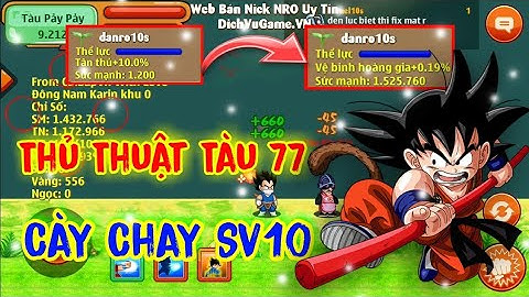 NRO - Cách Up Sức Mạnh Lên 1tr5 Nhanh Nhất Hiện Nay Cho Dân Cày