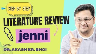 How to write a literature review step by step with Jenni AI || Hindi screenshot 5