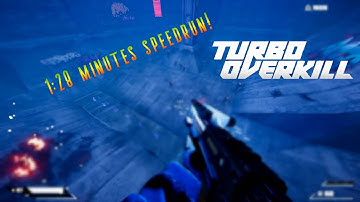 Hardest difficulty | Syn Speedrun in 1:28 (100% completed) | Turbo Overkill
