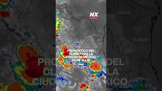 Weather forecast for #CDMX July 29