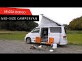 Mazda bongo midsize campervan  japan campers campervan rental