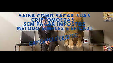 COMO SACAR CRIPTOMOEDAS SEM PAGAR IMPOSTO DE FORMA SIMPLES E EFICAZ ESSA E OUTRAS DICAS SO AQUI!