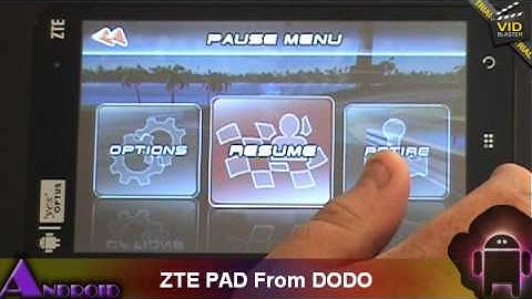 DODO optus ZTE Pad Review
