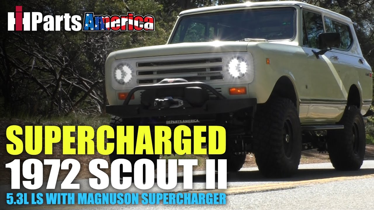 Supercharged LS Powered Scout II