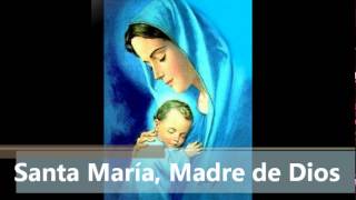 Video thumbnail of "DIOS TE SALVE, MARÍA"