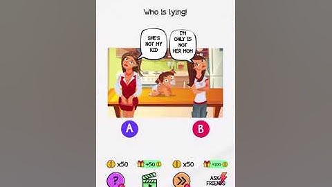 Braindom Level 39 Who is lying!
