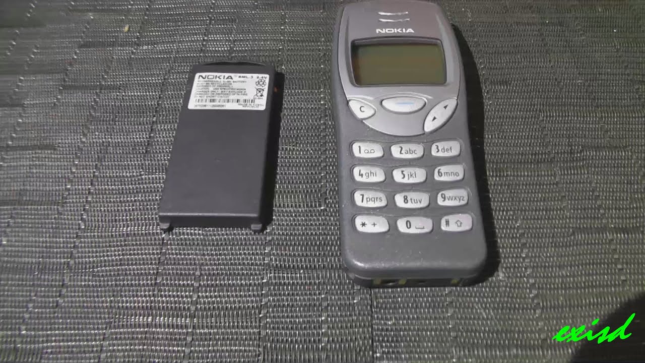 Nokia 3210 retro mobil akku upgrade BML-3 Proto ver 1 - YouTube