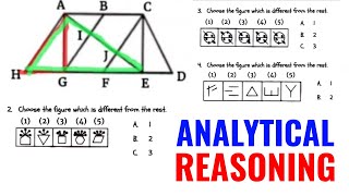 ANALYTICAL REASONING | Choose the figure which is different from others