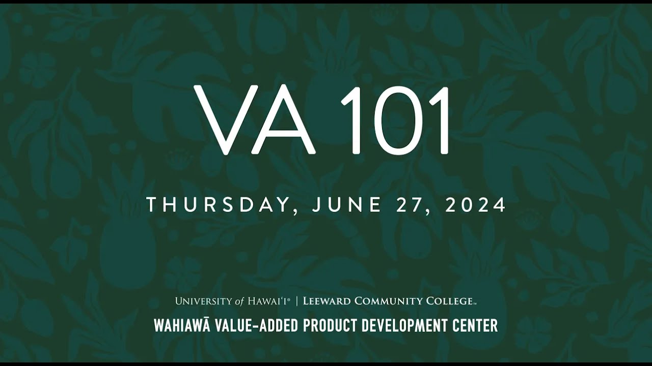 Value Added 101 | June 27, 2024