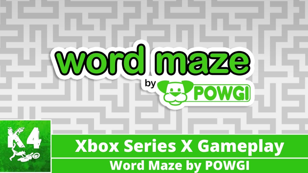 Word Maze by POWGI - Gameplay on Xbox Series X