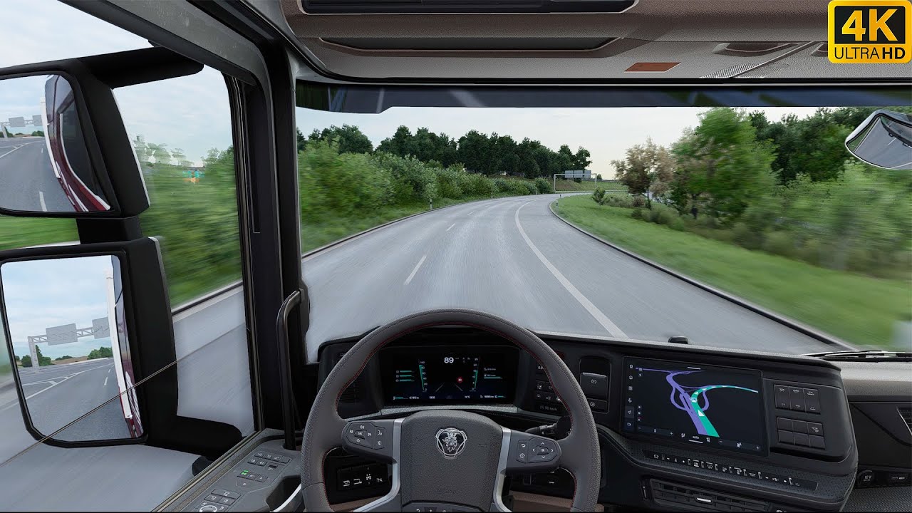 SCANIA 770 on Narrow Village Roads 🚛 | Ultra Realistic Graphics | ETS2 Gameplay