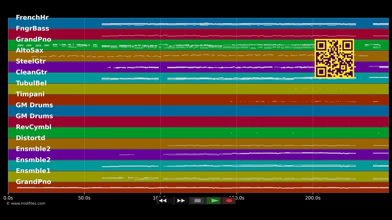🎵 The Sound Of Silence  - Disturbed (MIDI individual tracks) 🎹