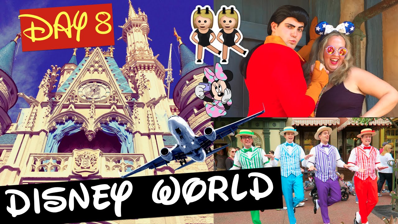 DISNEY WORLD 2016 DAY 8: MAGIC KINGDOM + TRAVELING HOME | Gillian At Home