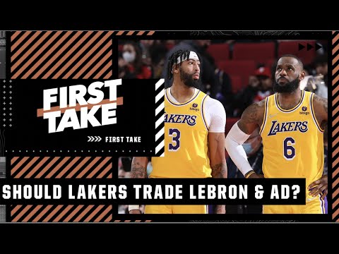 Stephen A. on Lakers' 2-8 start: I would TRADE LeBron & AD! | First Take