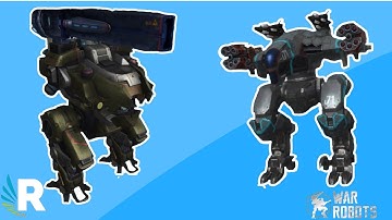 War Robots-Test Server: Bulwark and Raven (New Bots)