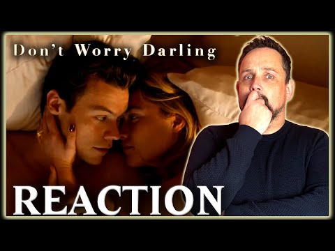 DON'T WORRY DARLING OFFICIAL TRAILER REACTION!! (Olivia Wilde, Florence Pugh, Harry Styles)