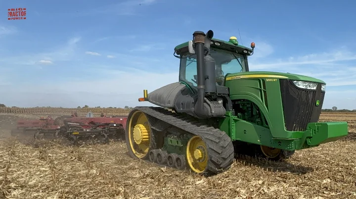 JOHN DEERE 9560RT Tractor Disk Ripping